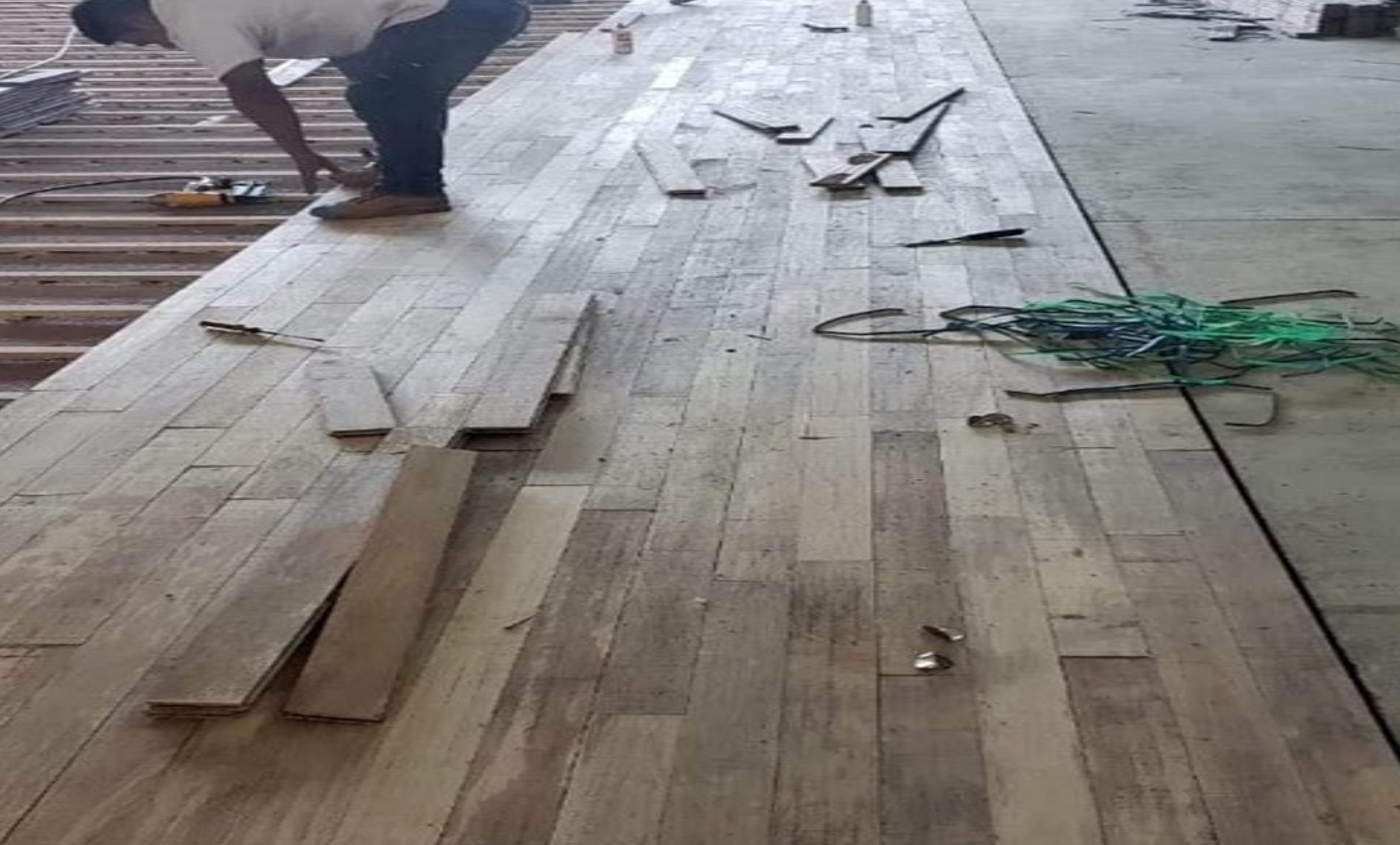 Instalación de pisos de madera